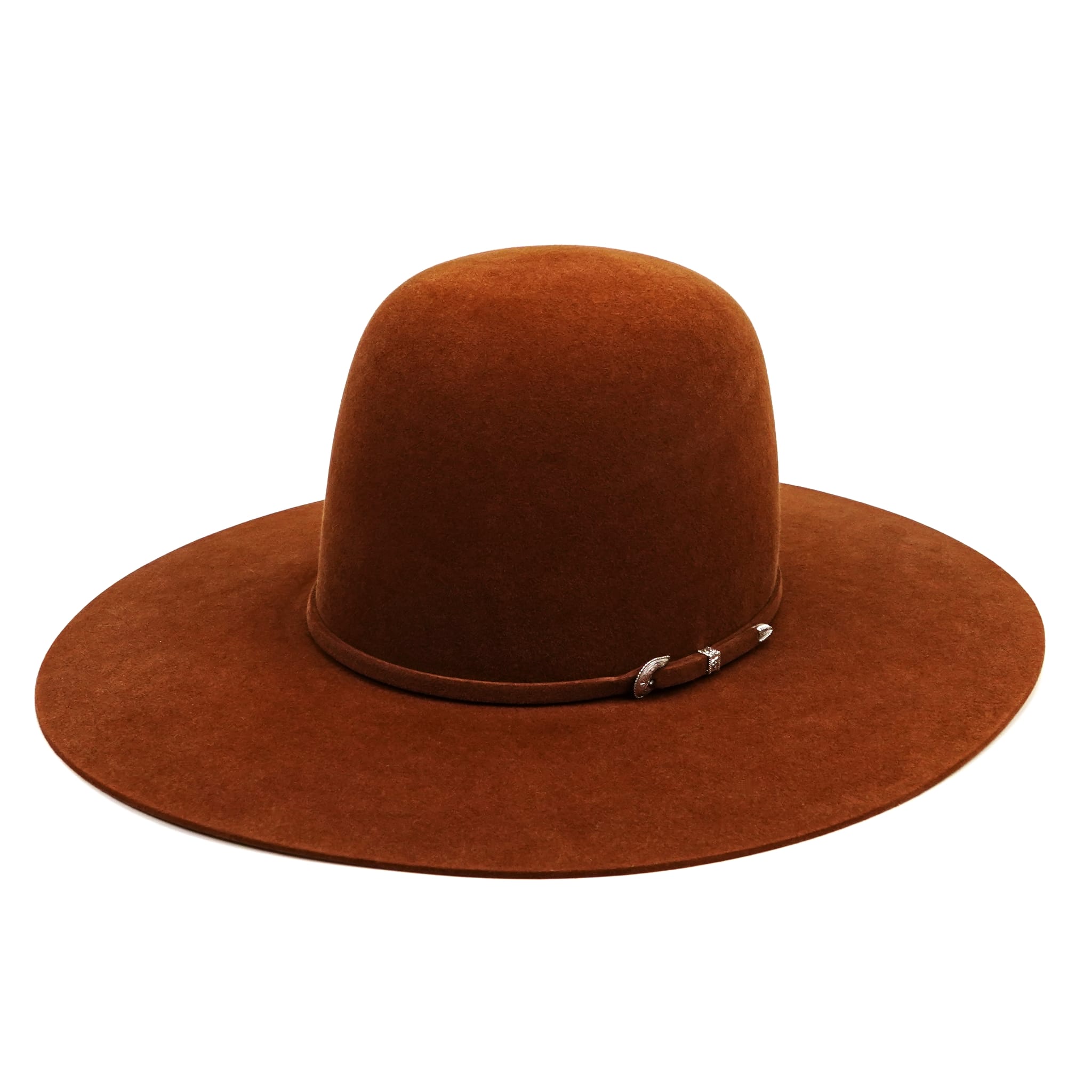 Tacchino Texanas Tacchino Tacchino - 6X Open Crown Hat - Sand Brown