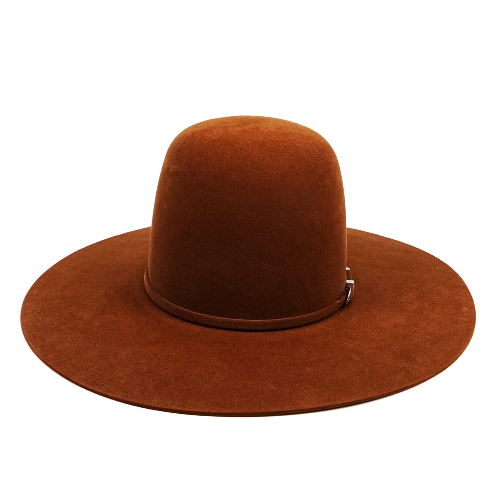 Tacchino Texanas Tacchino Tacchino - 6X Open Crown Hat - Sand Brown