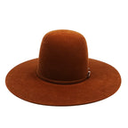 Tacchino Texanas Tacchino Tacchino - 6X Open Crown Hat - Sand Brown