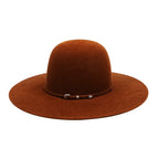 Tacchino Texanas Tacchino Tacchino - 6X Open Crown Hat - Sand Brown