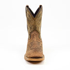 Texas Country Bota Nino Kids Cowboy Boots - Brown - Square Toe (TCK004)