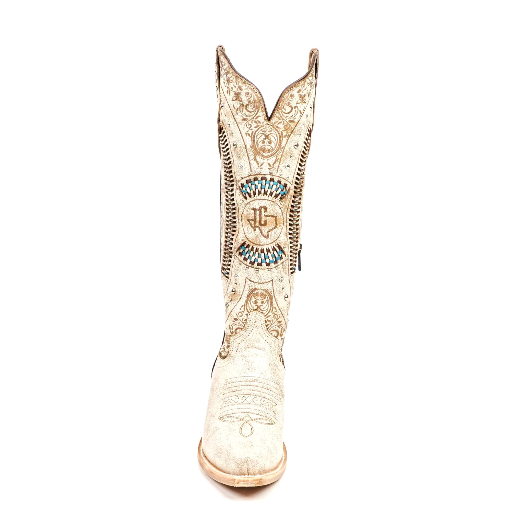 Texas Country Bota Res Dama Priscila - Alaska Orix Cowgirl Boot - Tall Shaft - Snip Toe (E871)