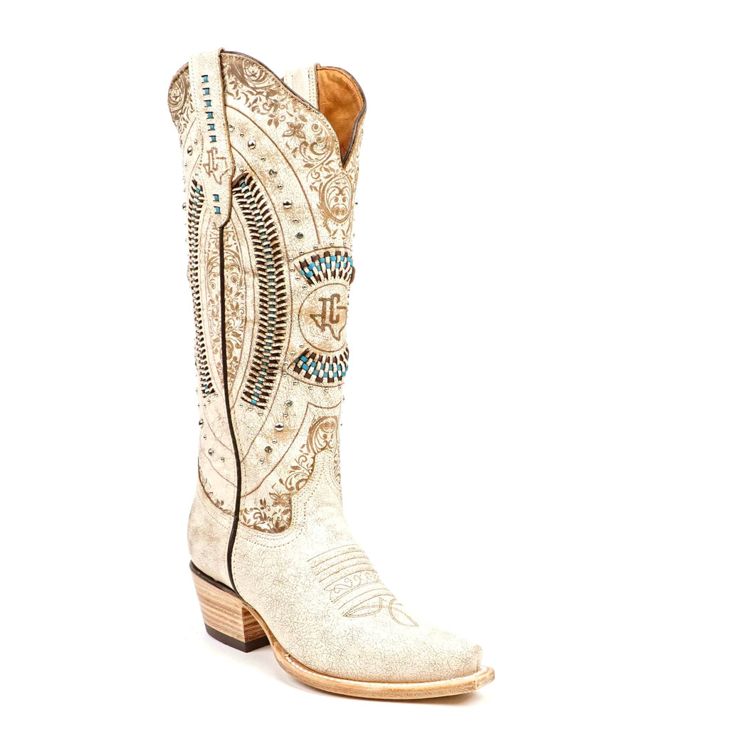 Texas Country Bota Res Dama Priscila - Alaska Orix Cowgirl Boot - Tall Shaft - Snip Toe (E871)