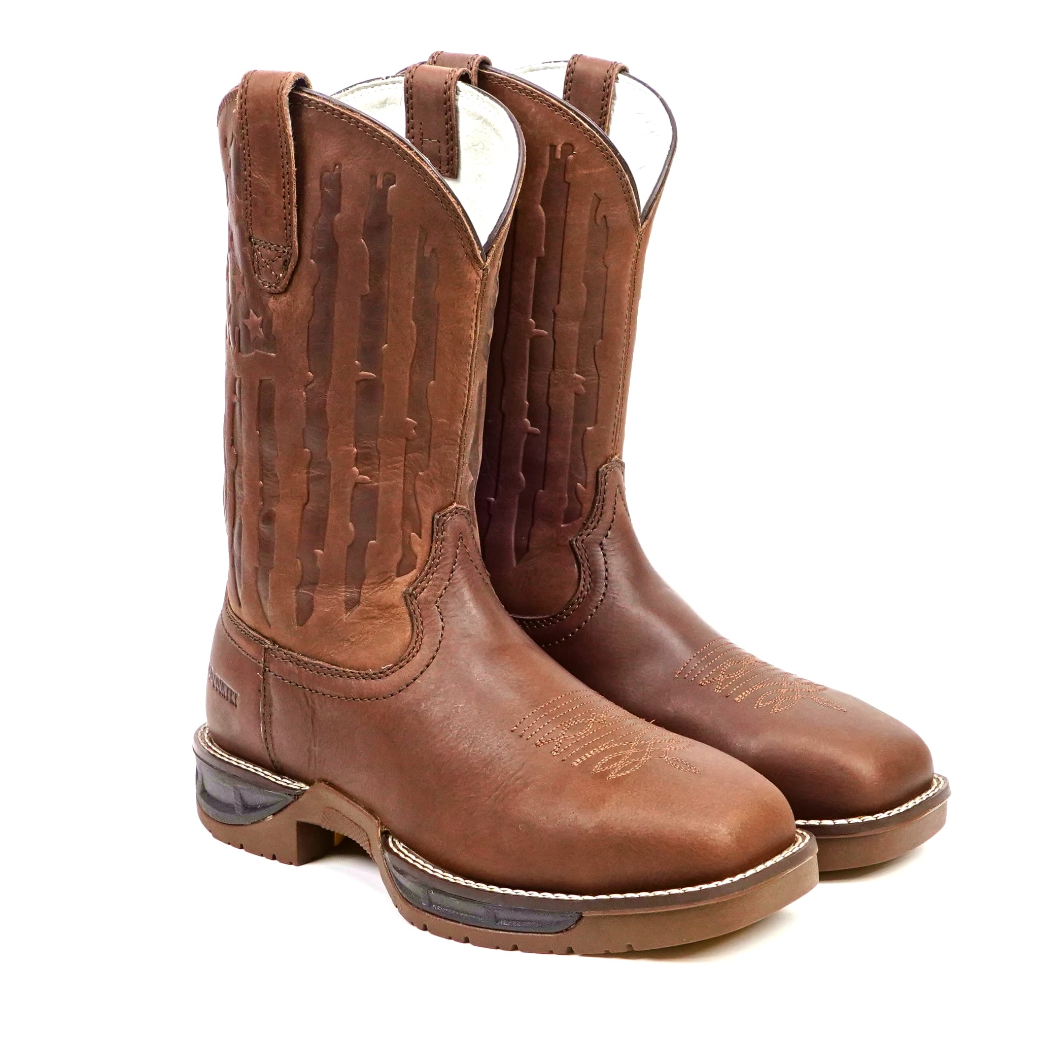 Texas Country Bota Trabajo TC Texas Country - Chocolate Brown Work Boot - Composite Toe (TC005)