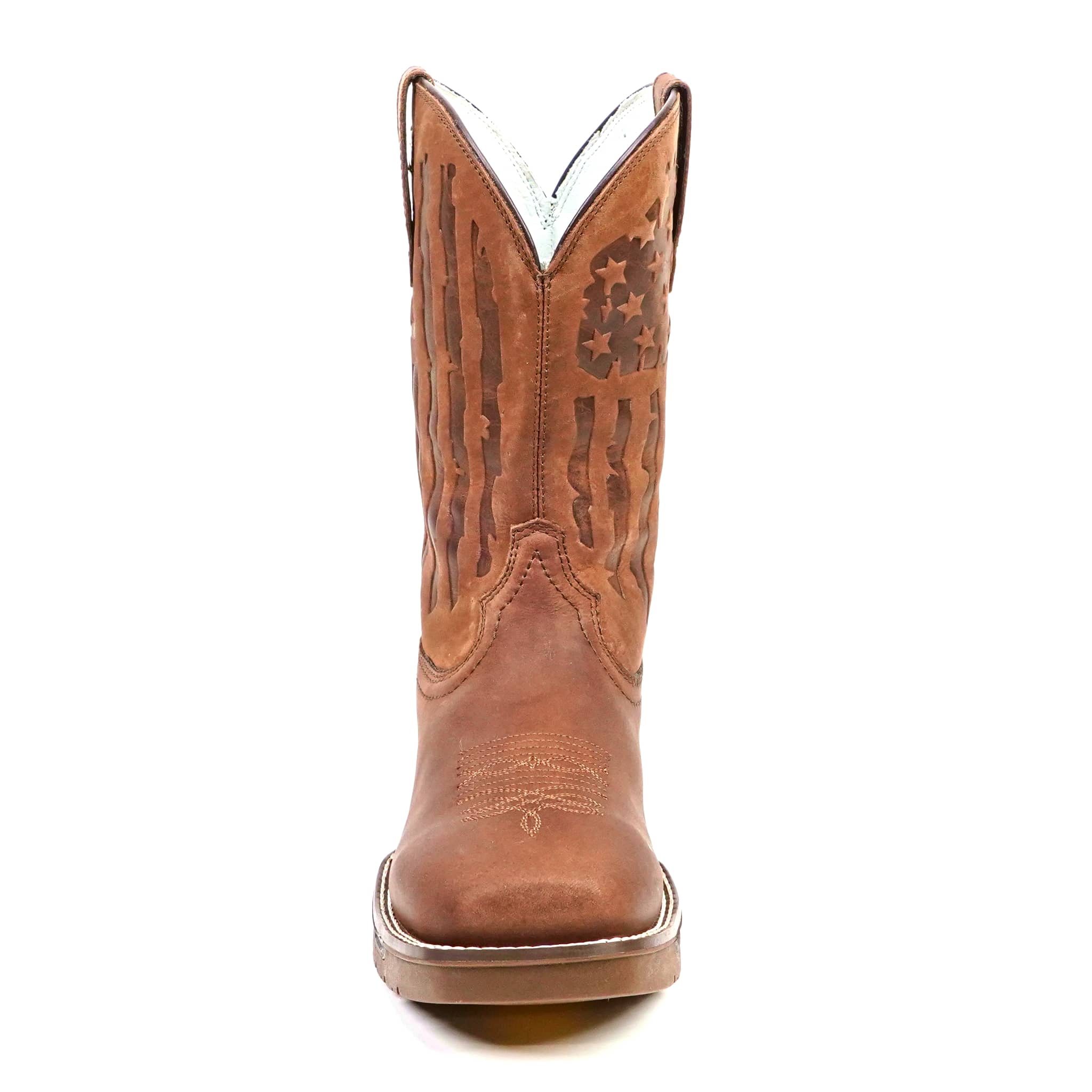 Texas Country Bota Trabajo TC Texas Country - Chocolate Brown Work Boot - Soft Toe (TC005)