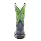 Texas Country Bota Trabajo TC Texas Country - Green & Black Work Boots - Soft Toe (TC008)
