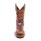 Texas Country Bota Trabajo TC Texas Country - Orange &amp; Brown Work Boots - Composite Toe (TC009)