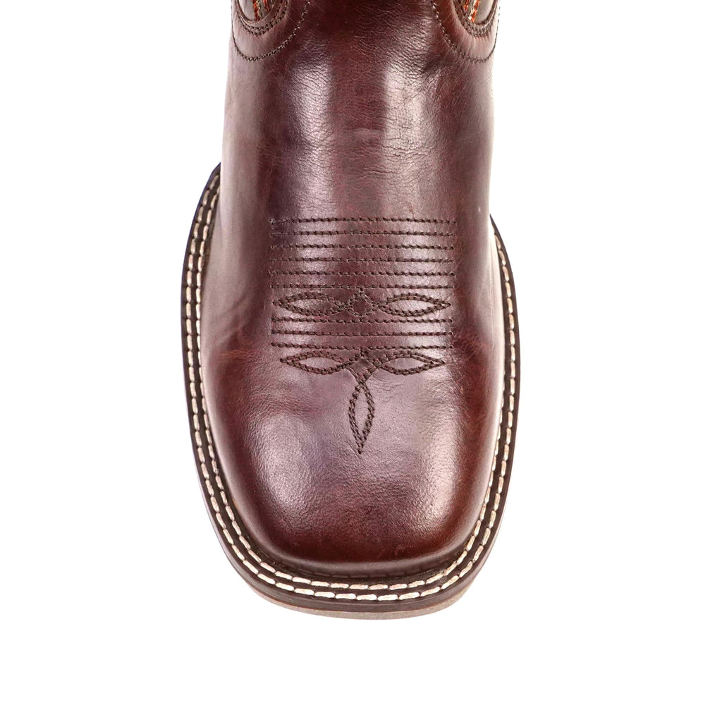 Texas Country Bota Trabajo TC Texas Country - Orange & Brown Work Boots - Soft Toe (TC009)