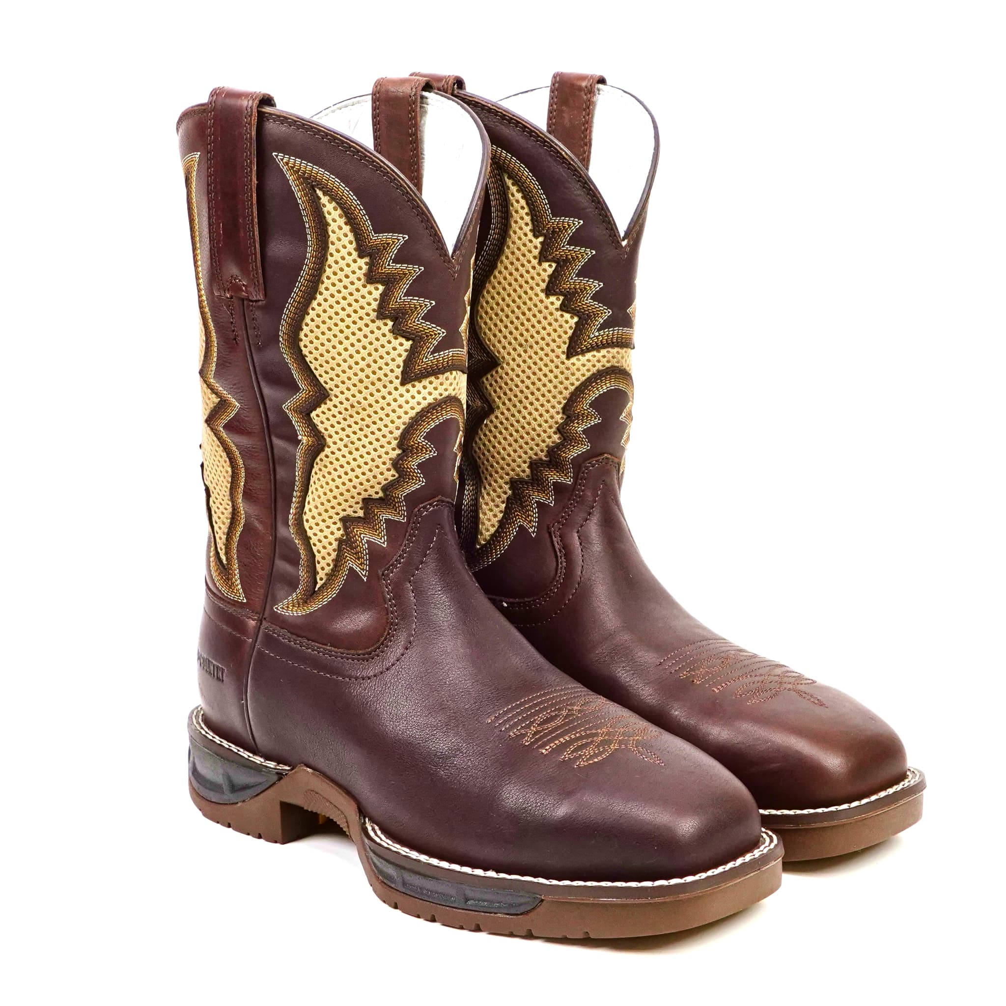 Texas Country Bota Trabajo TC Texas Country - Thunder Chestnut Work Boots - Composite Toe (TC006)