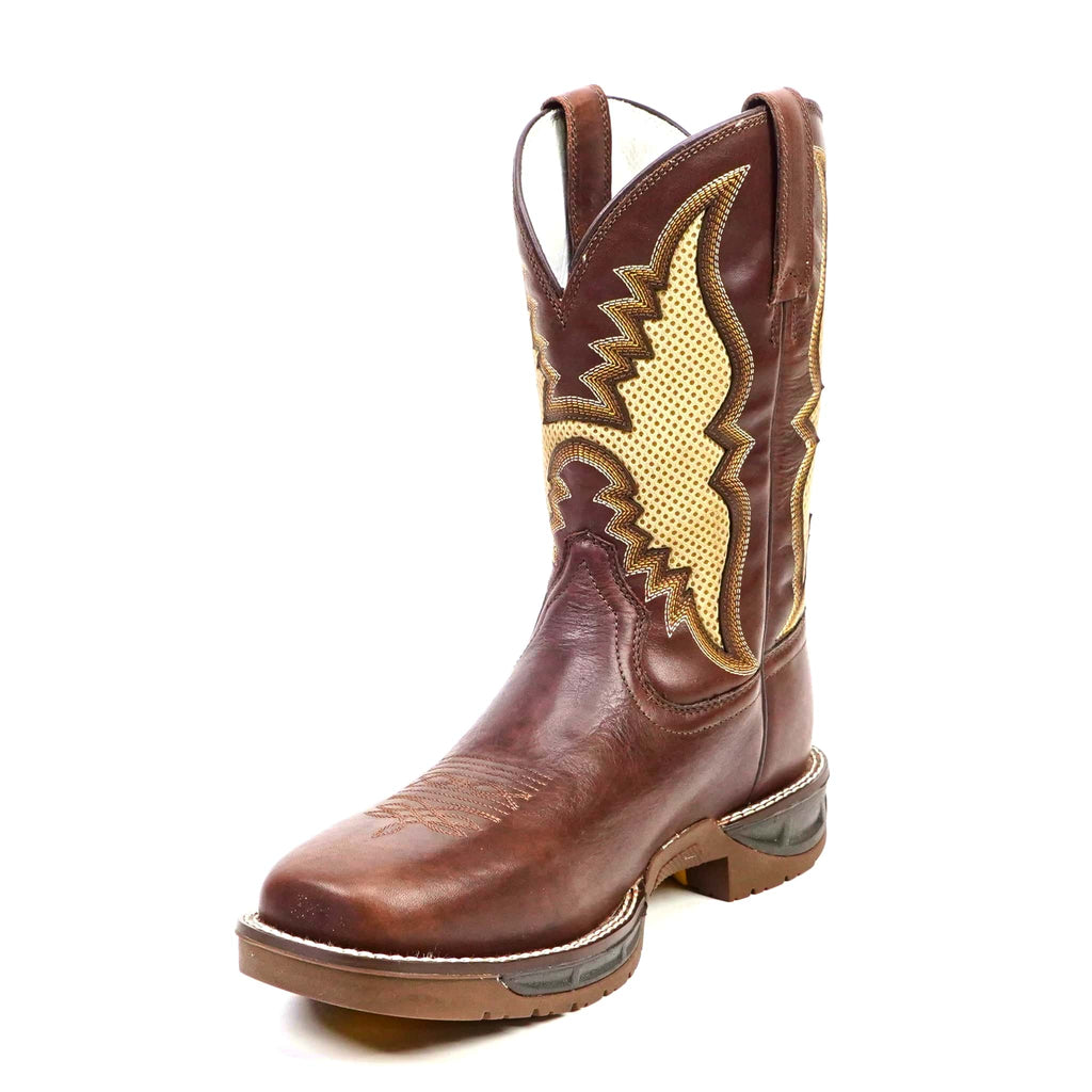 Texas Country Bota Trabajo TC Texas Country - Thunder Chestnut Work Boots - Soft Toe (TC006)
