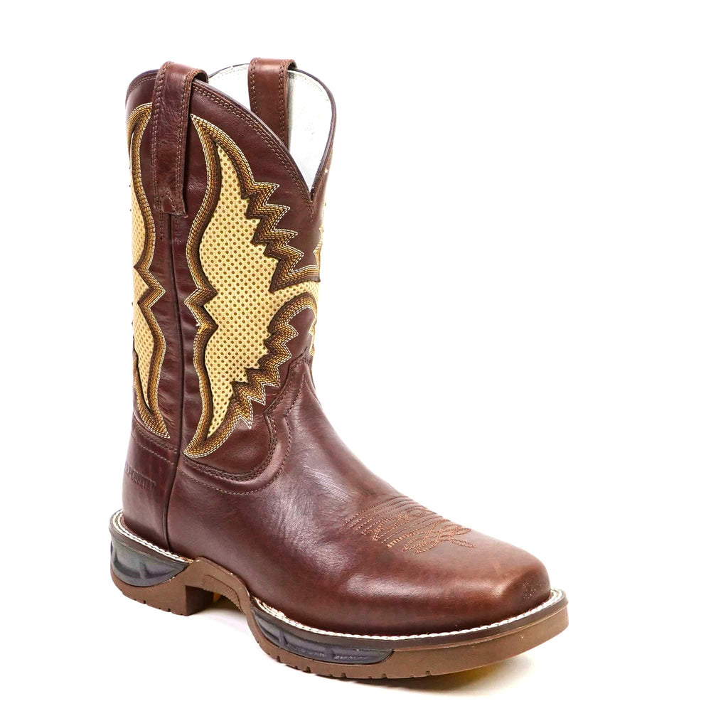Texas Country Bota Trabajo TC Texas Country - Thunder Chestnut Work Boots - Soft Toe (TC006)