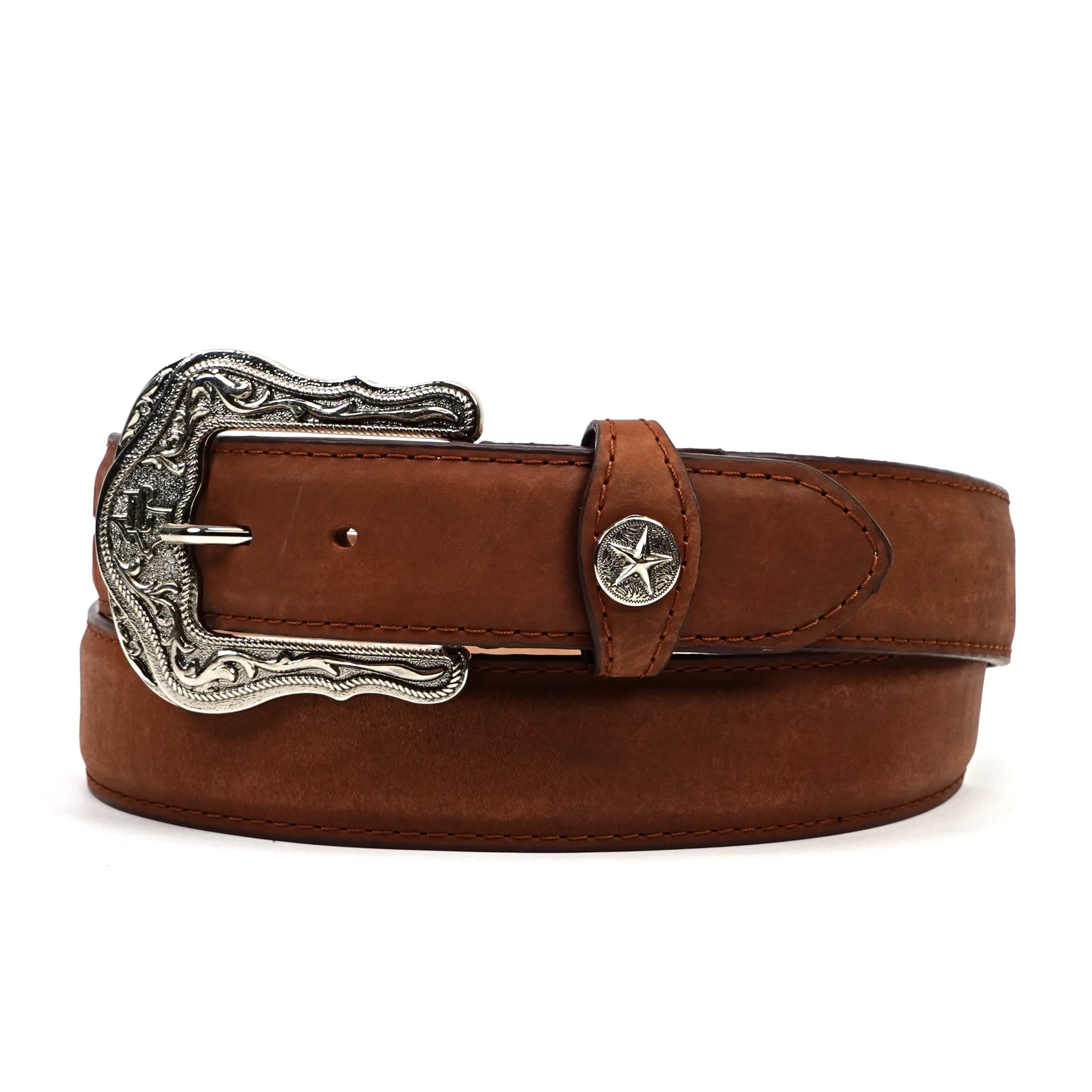 Texas Country Cinto Hombre TC Plain Cowhide Belt - Crazy Shedron (C-1901)