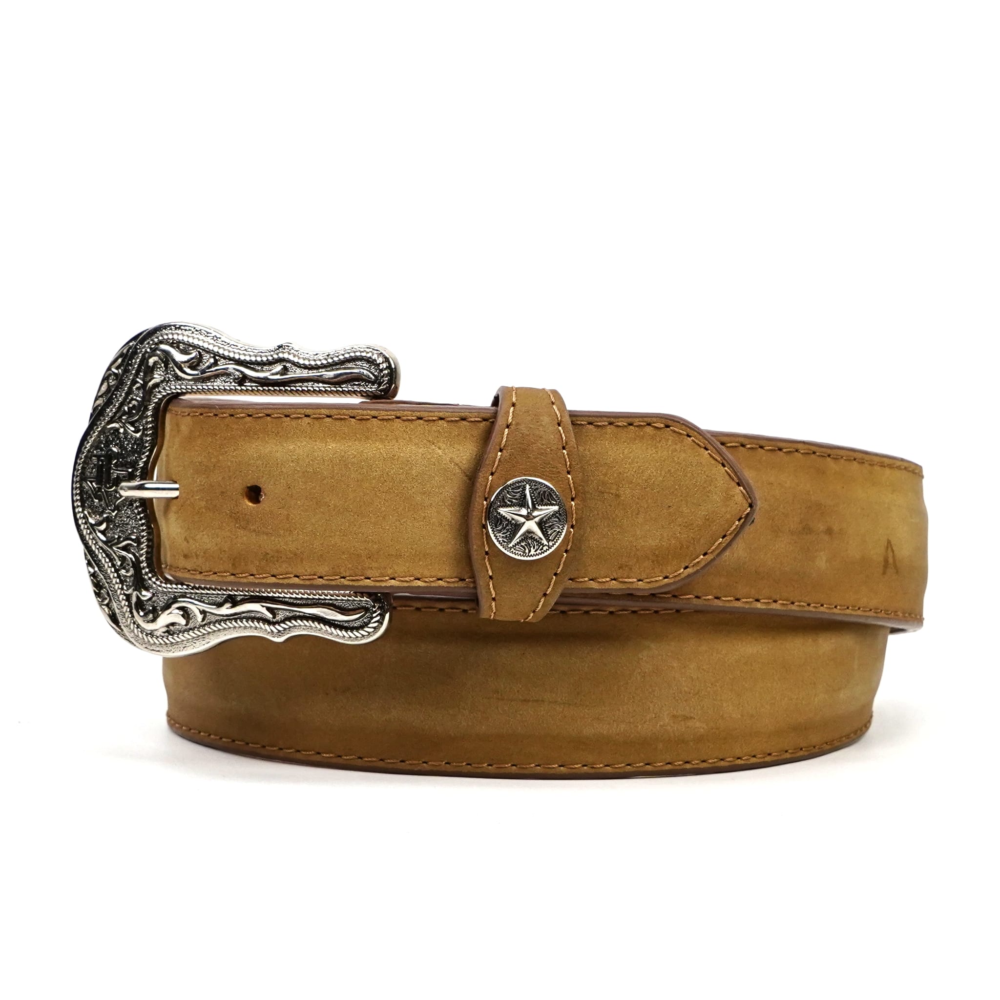 Texas Country Cinto Hombre TC Plain Cowhide Belt - Crazy Tan (C-1901)