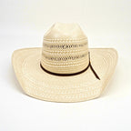 Texas Country Sombreros TC TC Hats - 100x Straw Cowboy Hat - Minnick Two-Tone Double Vented