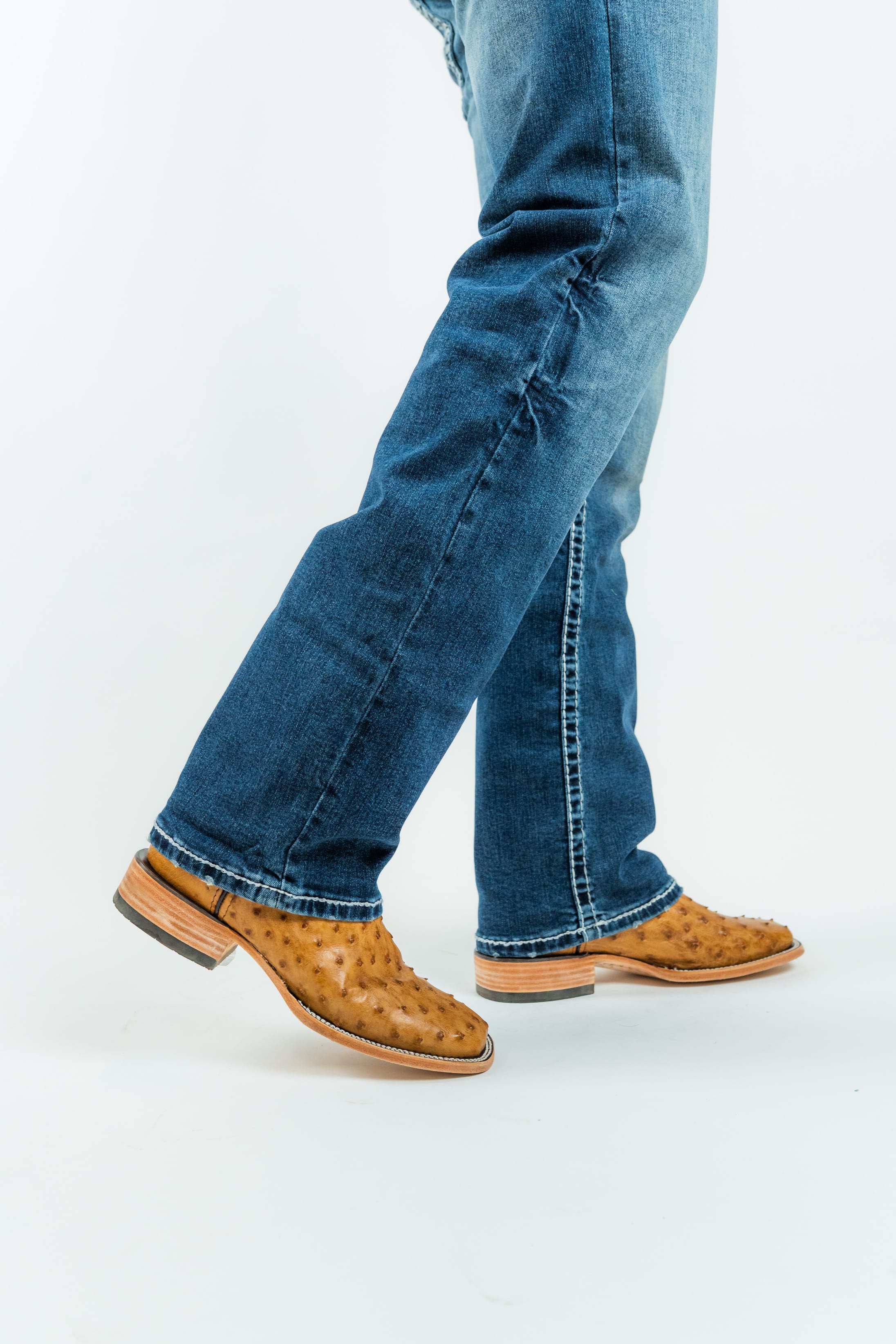 Western Blue Pantalones Western Blue - Men's Straight Leg Denim Jeans (WJ2363)
