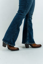 Western Blue Pantalones Women's High-Rise Bootcut Denim Jeans (W2371-PB)